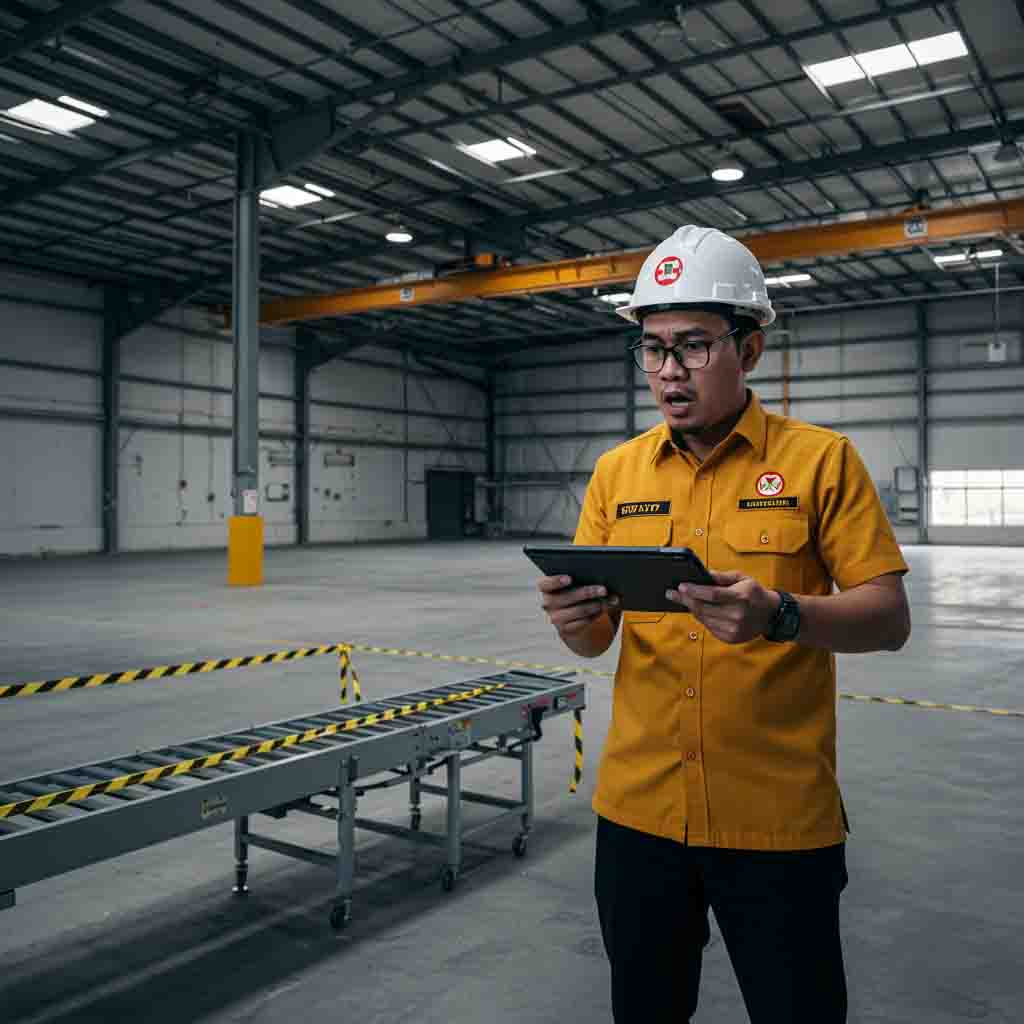 2. Stake 1 Jasa Rental Sewa Conveyor PT Datum Presisi