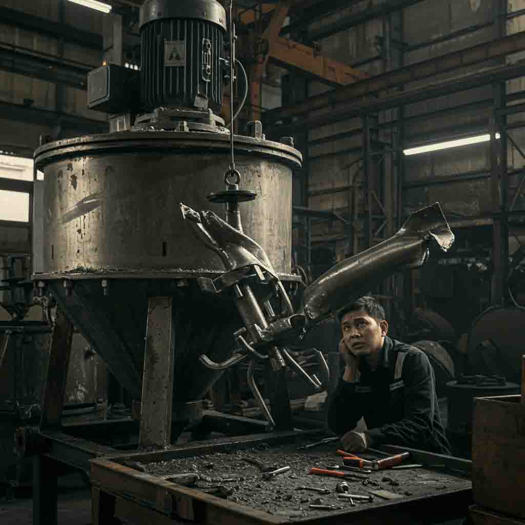 2. Stake 2 Jasa Fabrikasi Tangki Mixer Agitator PT Datum Presisi