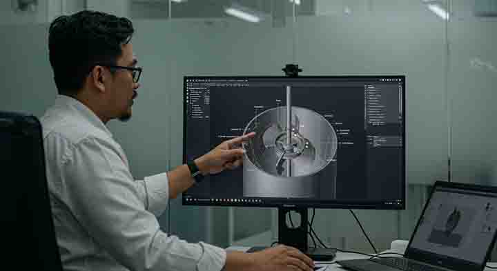 3. Panduan 1 Jasa Fabrikasi Tangki Mixer Agitator PT Datum Presisi