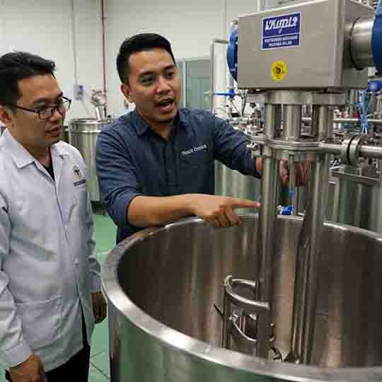3. Testimoni 4 Jasa Fabrikasi Tangki Mixer Agitator PT Datum Presisi Tegar Yudhistira, Manajer R&D, PT. Varian Rasa Pangan