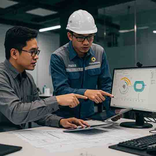 5. Plan 1 Jasa Fabrikasi Tangki Mixer Agitator PT Datum Presisi