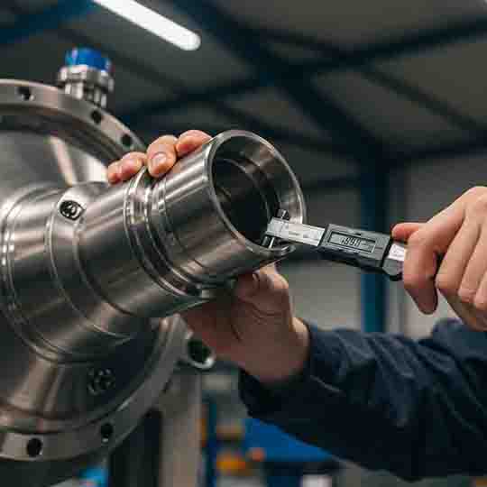 5. Plan 2 Jasa Fabrikasi Tangki Mixer Agitator PT Datum Presisi