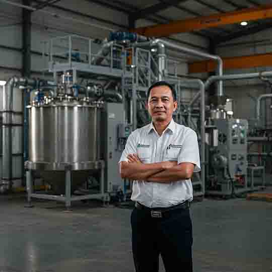5. Sukses 2 Jasa Fabrikasi Tangki Mixer Agitator PT Datum Presisi