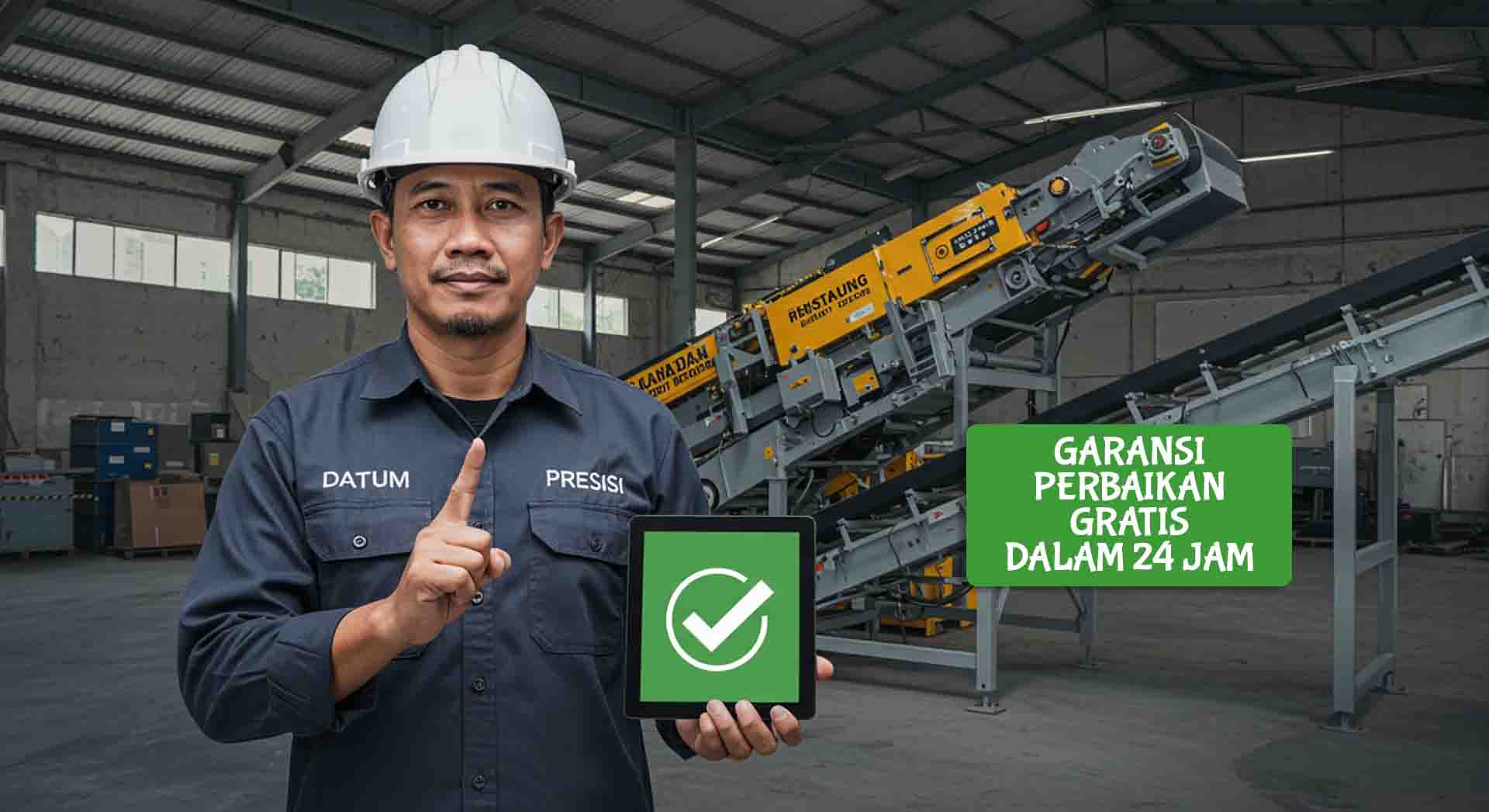Garansi Jasa Rental Sewa Conveyor PT Datum Presisi