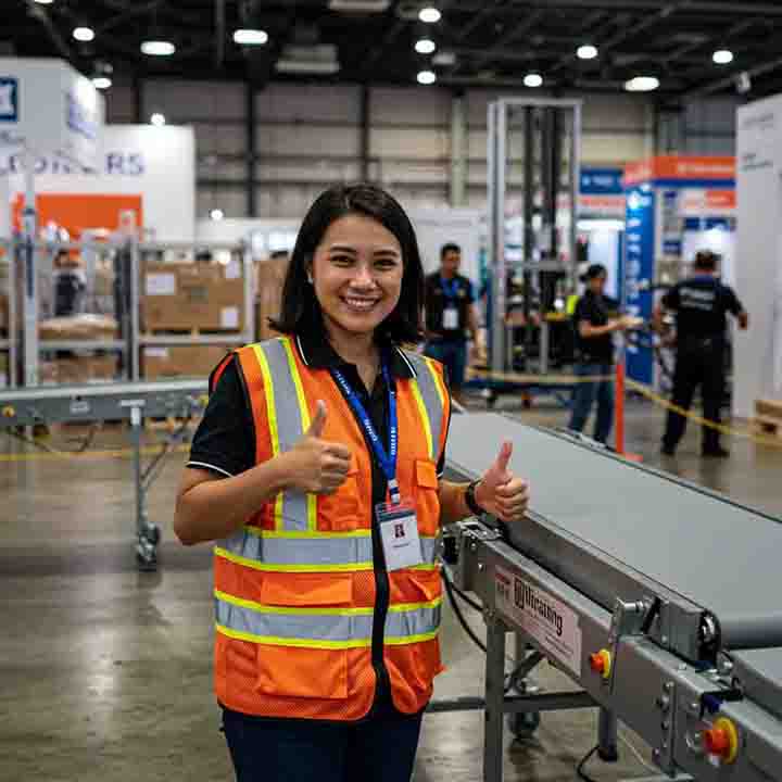 Maya Pratiwi, Manajer Proyek, Event Logistik Cepat